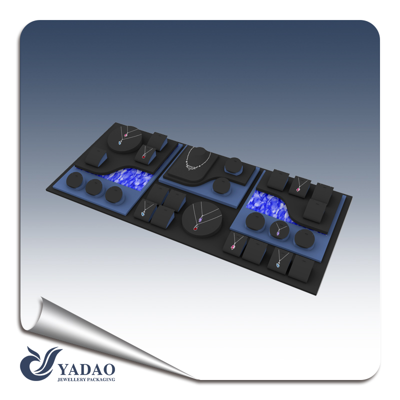 Wooden jewelry display set concept design for necklace/pendant