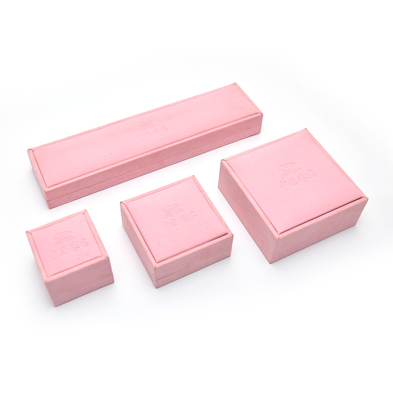 Yadao Custom Jewelry Case Box Pink Leather Jewelry Box
