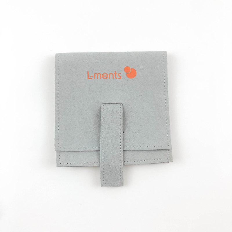 Yadao Custom Own Logo microfiber flap fiber jewelry pouch