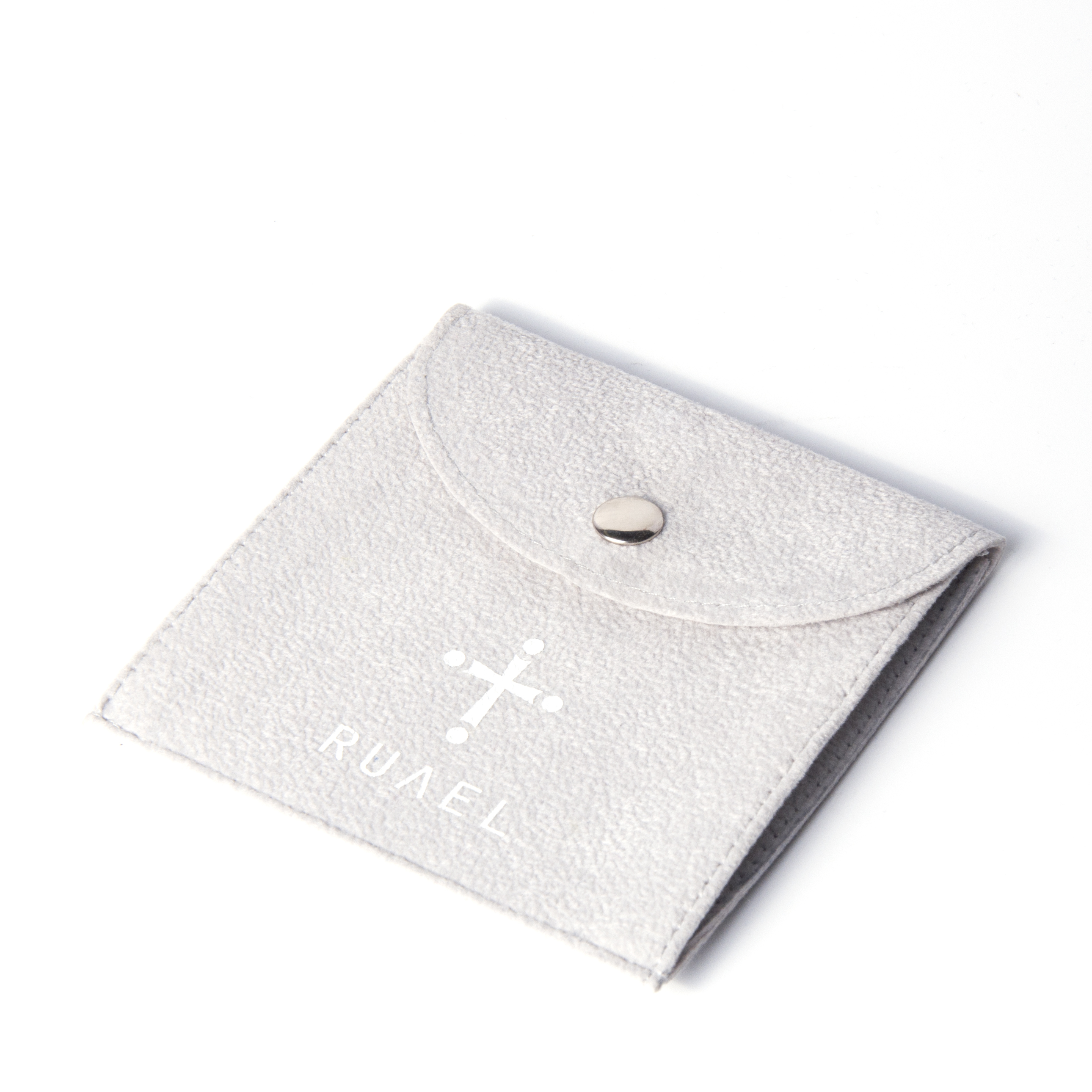 Yadao Přizpůsobte Šperky Snap Velvet Button Pouch s knoflíkem uzavření