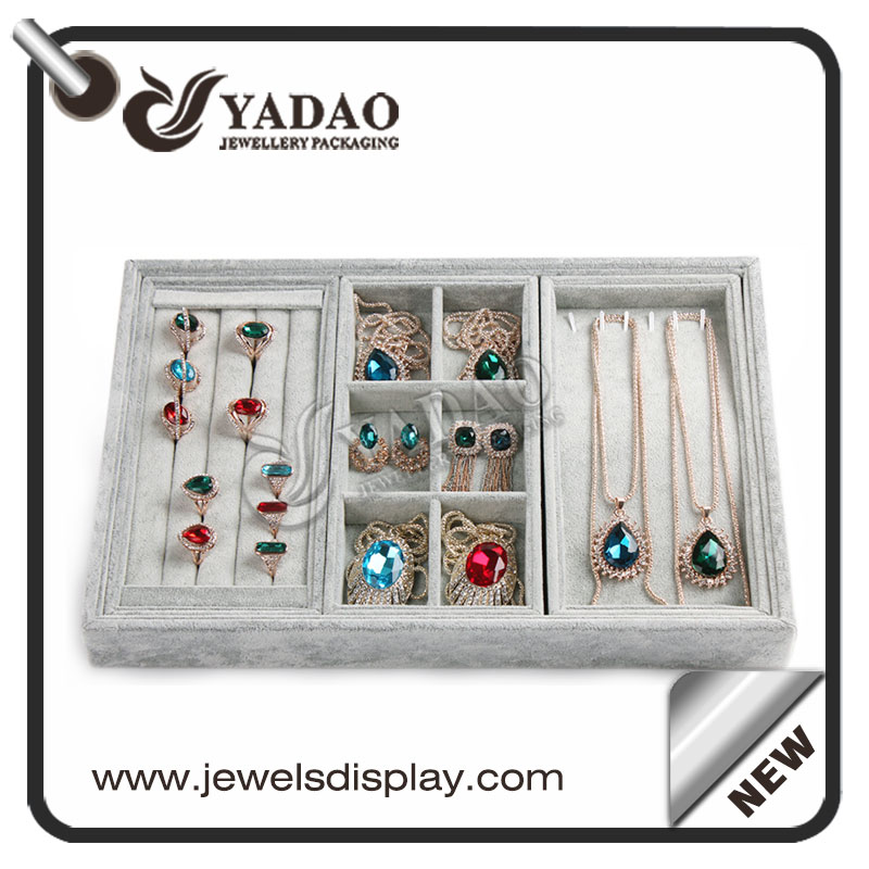 صنع حسب الطلب أعلى جودة وبأسعار تنافسية Mobizable مجمعة جلد يمول / علبة عرض المخملية