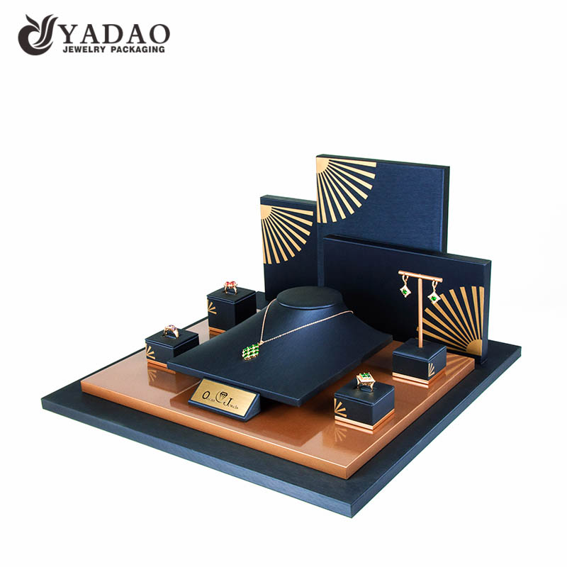 delicate luxurious wonderful special shinny elements eye-catching fresh design jewelry displays props/showcase