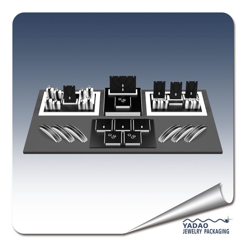 designable ακρυλικά κοσμήματα Εμφάνιση συνόλου για σκουλαρίκια, δαχτυλίδια, κολιέ, βραχιόλι, βραχιόλι, κρεμαστό κόσμημα