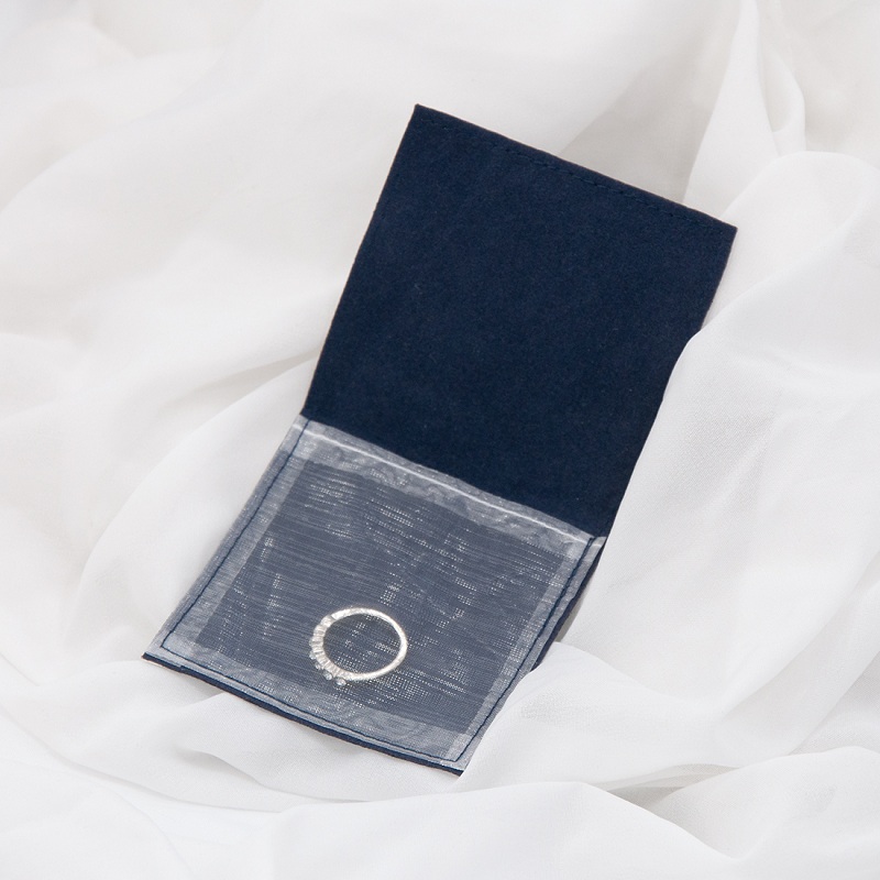 dior design flap velvet pouch bag clear organza pocket gift packaging pouch