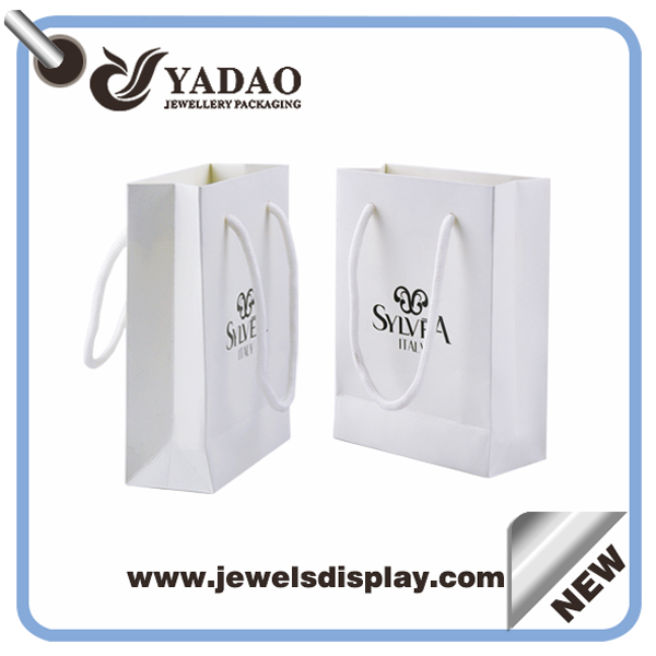 high quality paper shopping bags promotional printed paper bag & paper gift bags & custom paper bag printing