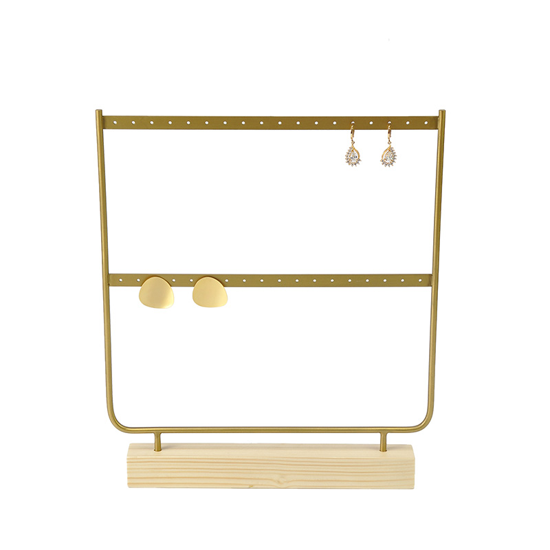 peça de metal brinco titular brinco exibir jóias strand