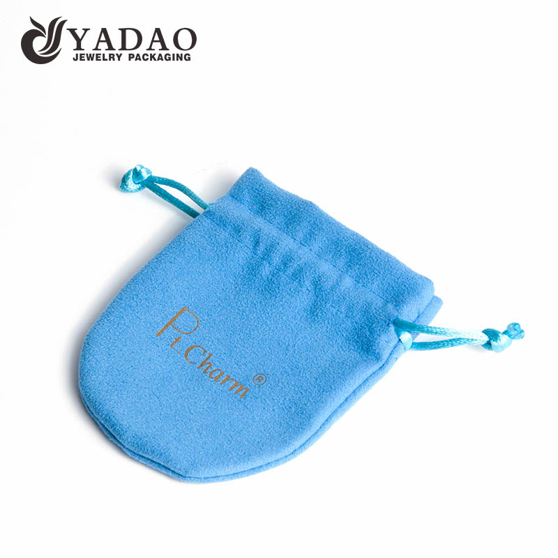 nice tiny wonderfule delicate elegant high quality luxurious fair price MOQ sale velvet/suede gift pouch