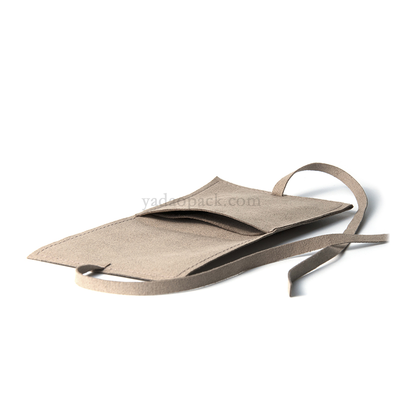 custom jewelry pouch personalized envelope bag chic small necklace ring earring packaging pouch microfiber pouch bag