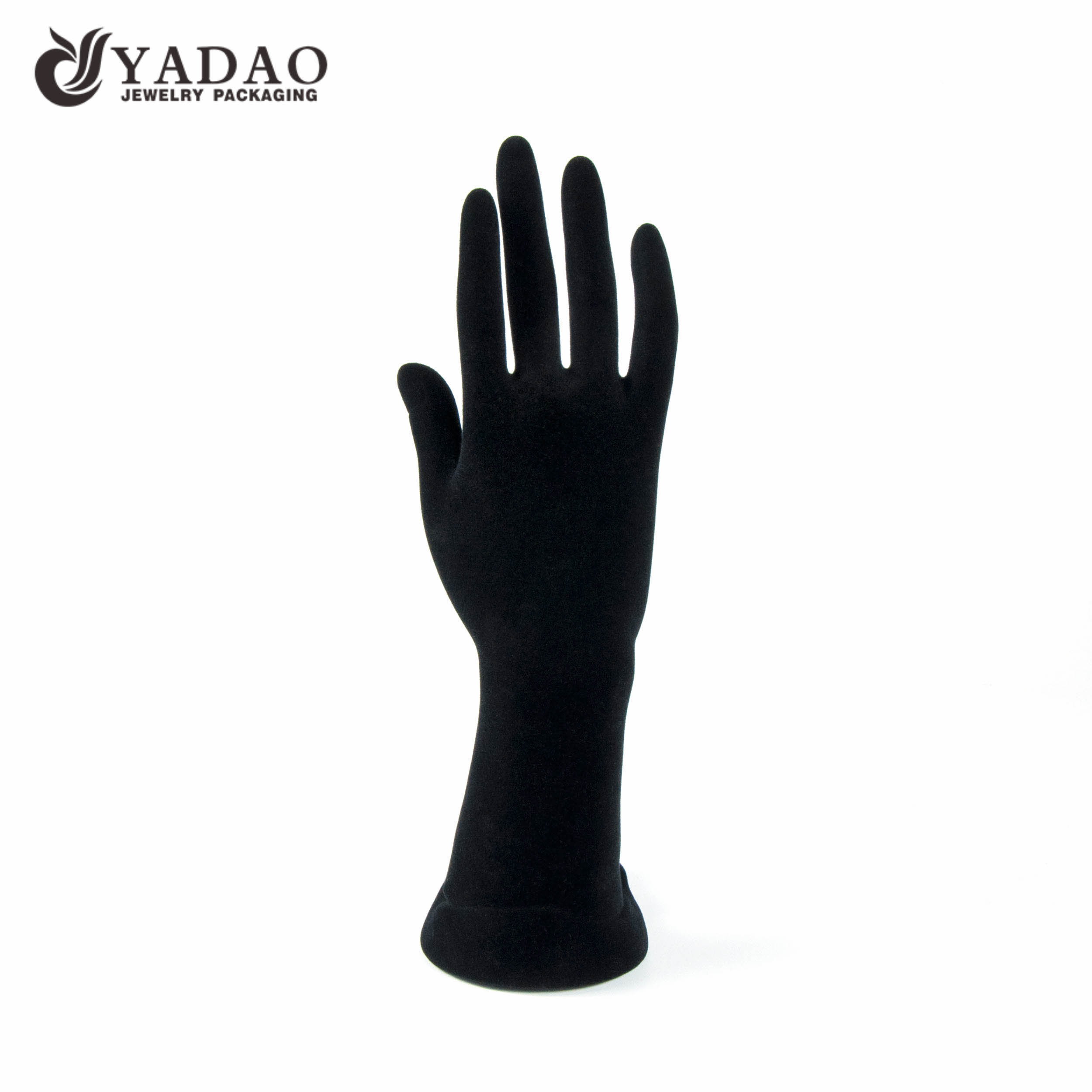 spécial couleur de lumière personnalisée de velours en plastique de bijoux présentoirs porteurs pour les types de bijoux comme Ring, bracelet, bracelet