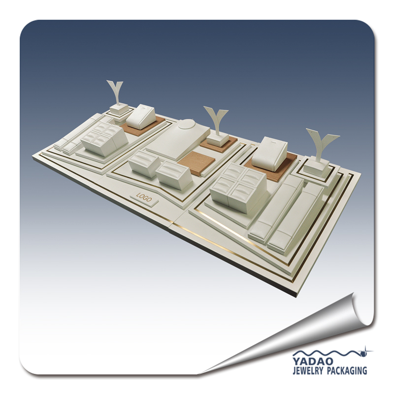 wholesale newest design of  jewelry display showcase for jewelry set display made in china with factory price