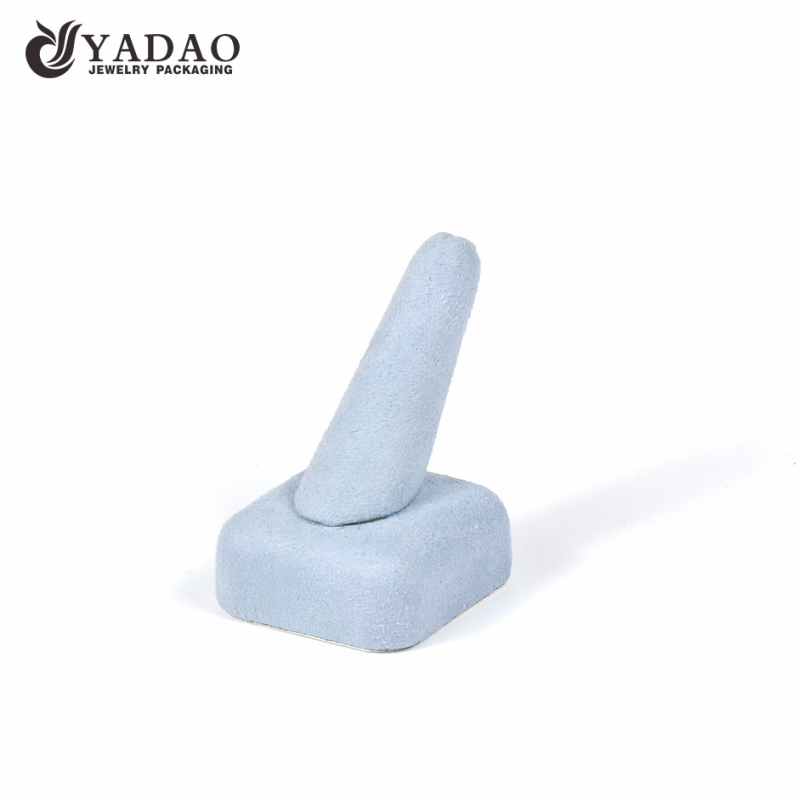 wholesale wooden jewelry display stand single finger ring holder display holder rings counter display