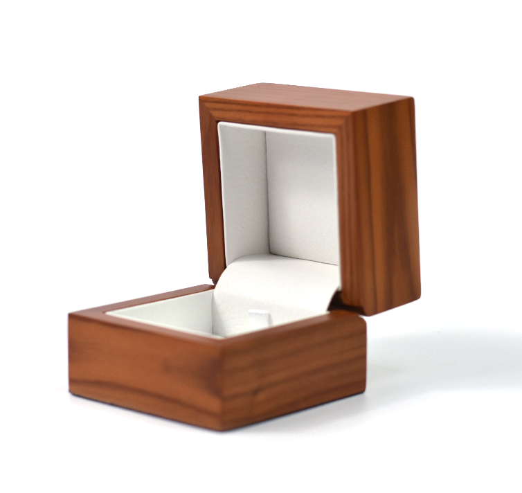 yadao high end luxury wooden jewelry box ring gift box packaging