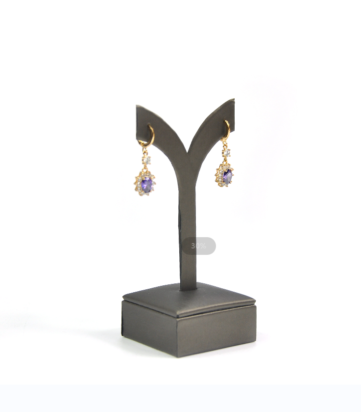 yadao luxury jewelry display satnd pu leather jewelry display set