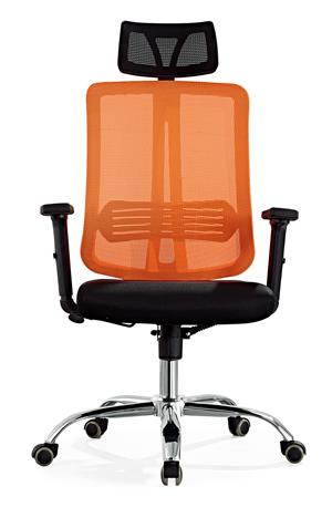 Newcity 609A 经济办公椅旋转网椅舒适网椅倾斜和锁定机制高背经理椅原始泡沫 BIFMA 标准尼龙脚轮供应商中国佛山