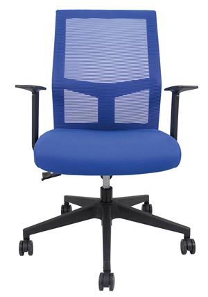 Newcity 510B 经济商用网椅旋转网椅固定机构中靠背职员椅 BIFMA 标准尼龙脚轮供应商中国佛山