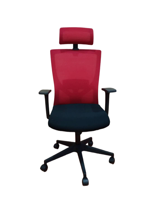 Newcity 1426A صنع في الصين عالية الدرجة النسيج شبكة كرسي قابل للتعديل مسند الرأس شبكة كرسي فاخر الحديثة قطب مكتب الرئاسة كرسي المورد فوشان الصين