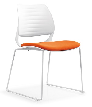 Newcity 321高品质定制铁喷漆培训桌椅经济培训椅固定培训椅可堆叠机构培训椅5年质保供应商佛山中国