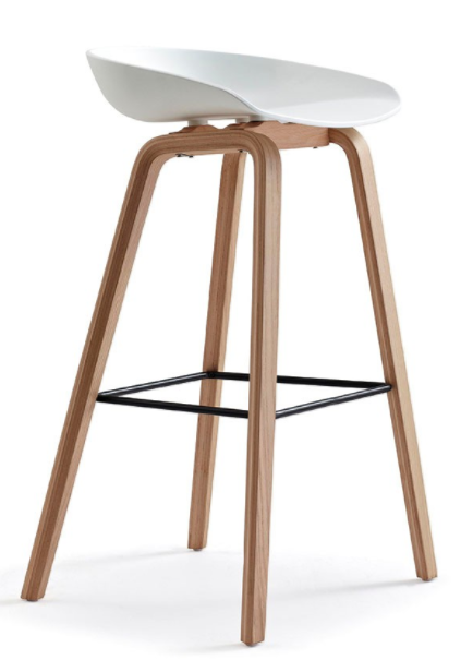 Newcity 336 Современный Роскошный Барный Стул Стул Завод Поставщик Твердый Стул Бар Стул Для Отдыха Кафе Стул Custom Ресторан PP Стул Китайский Оптовая Фошань