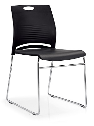 Newcity 349高品质定制喷漆培训桌椅固定培训椅可堆叠机构培训椅5年保修高密度海棉供应商佛山中国