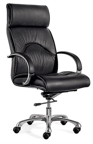 Newcity 615A Экономический Поворотный Офисный Стул Механизм Самолета Офисный Стул Исполнительный Офисный Стул Высокий Back Manager Стул BIFMA Стандартный Нейлоновый Кастор Поставщик Foshan Китай