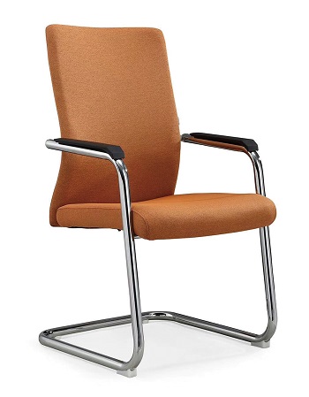 Newcity 6613 اللون الأصفر كرسي زائر مريح المهنية تصنيع الموظفين كرسي زائر ذراع ثابت كرسي زائر غرفة الاجتماعات كرسي زائر الصينية المورد فوشان