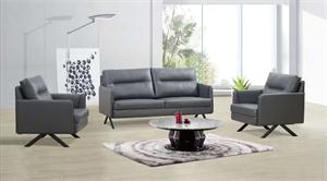 Newcity S-1017 Business Sofa Salon Einfache Moderne Büro Sofa Kombination Hoher Dichte Schaum Pu Oder Stoff Verhandlung Empfang Sofa 5 Jahre Garantie Lieferant Foshan China