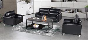 Newcity S-1031 Hochwertiges Leder Modernes Bürosofa Kombination Leder; PU oder Gewebe-Verhandlungs-Aufnahmesofa 5 Jahre Garantie-Schaum-Lieferant Foshan China mit hoher Dichte