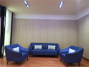 Newcity S-1045 Moderne Einfache Design Büro Sofa Für Empfang Luxus Büromöbel Design Pu-leder Büro Sofa Hochwertige Holzfuß Büro Sofa Lieferant Foshan China