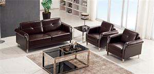 Newcity S-925 عالية الكثافة رغوة أريكة غرفة المعيشة أريكة المعادن كروم مكتب أريكة مزيج الجلود. بو أو النسيج التفاوض الاستقبال أريكة 5 سنوات الضمان مزود فوشان الصين