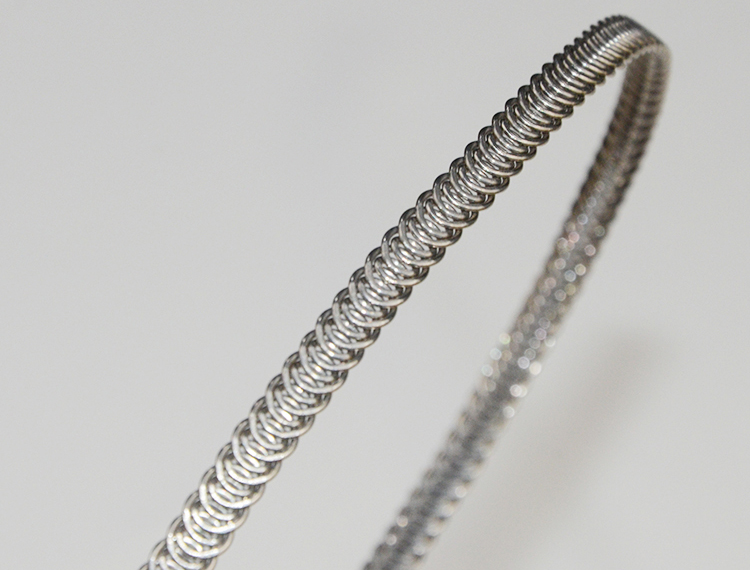 6MM Breite Carbon Steel Spiral Steel Bone für Korsett Boning