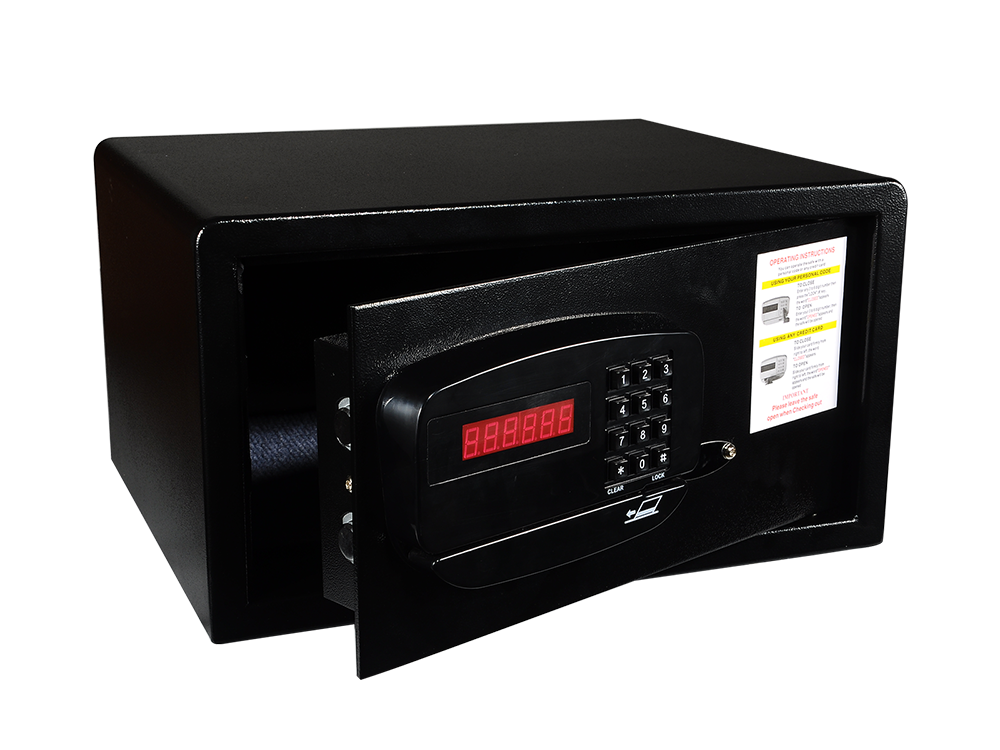 Mot de passe numérique verrouiller l'hôtel dans un coffre-fort