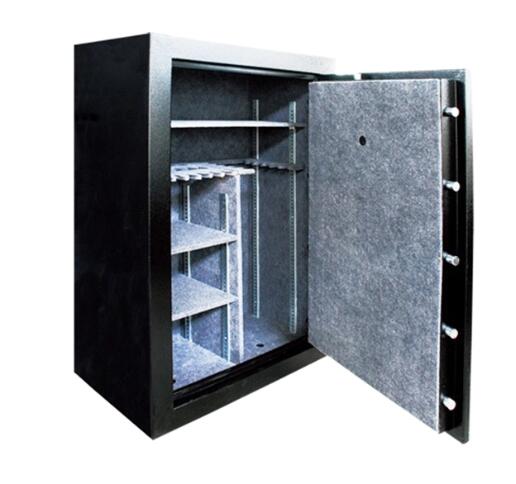 Fire protection mechanical combination dial lock gun safes