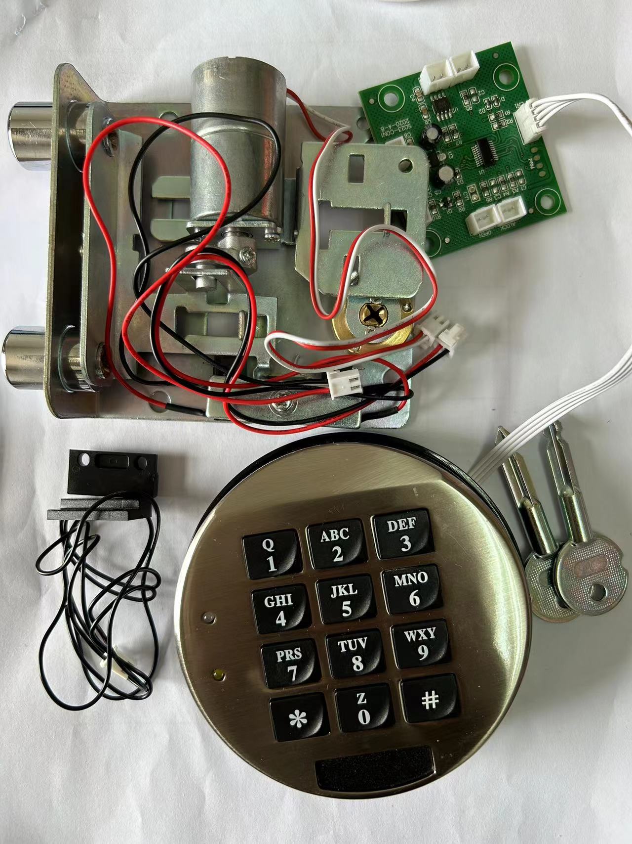 LCD display keypad metal panel lock safe lock China factory