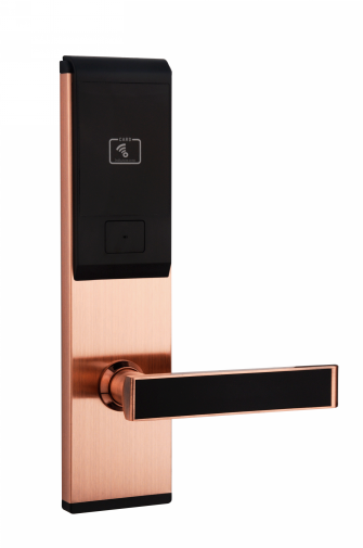 New design lower price stainless steel hotel RFID card lock systems China made
