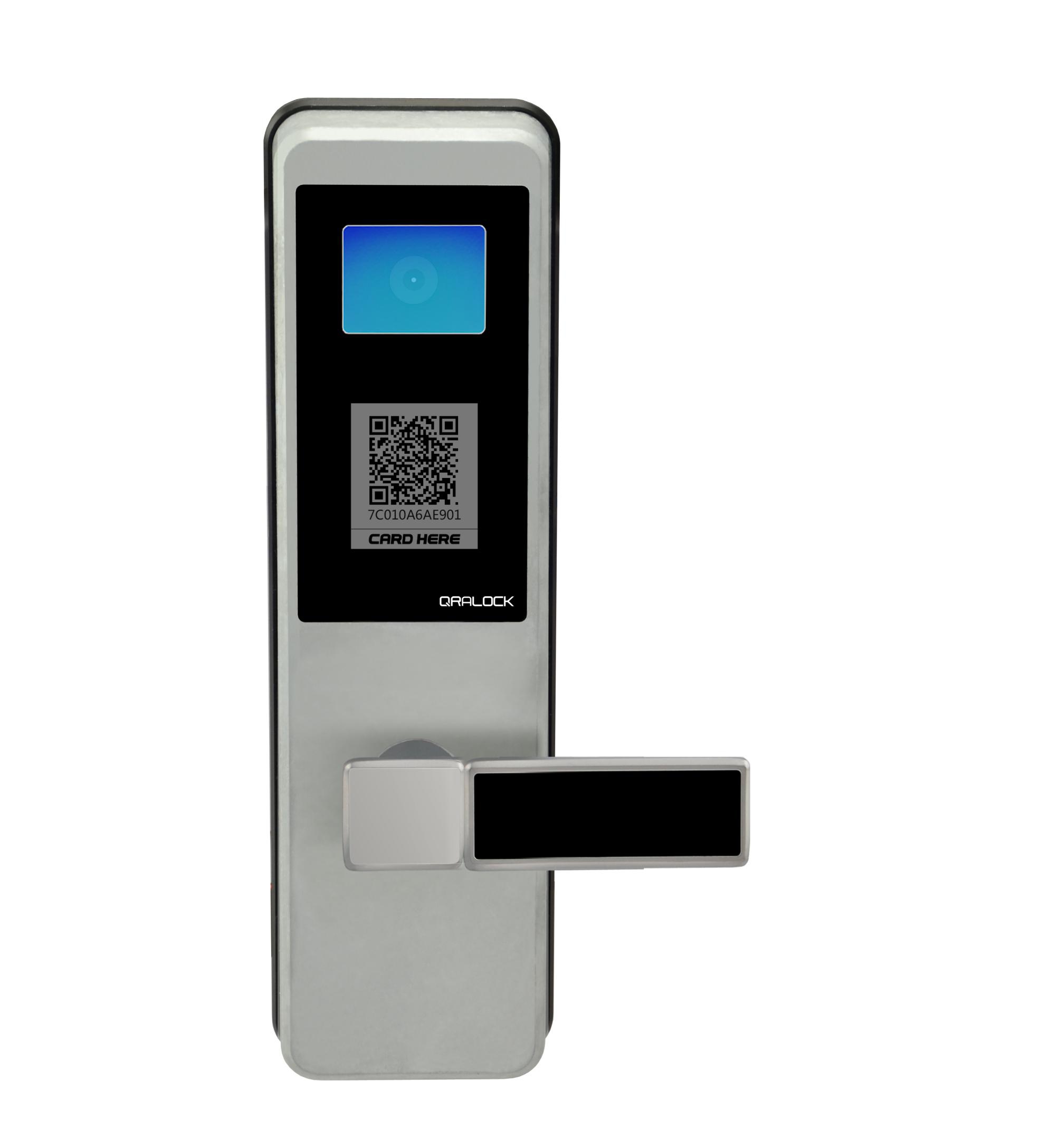 factory keyless qr code RFID card hotel office bluetooth door lock China made