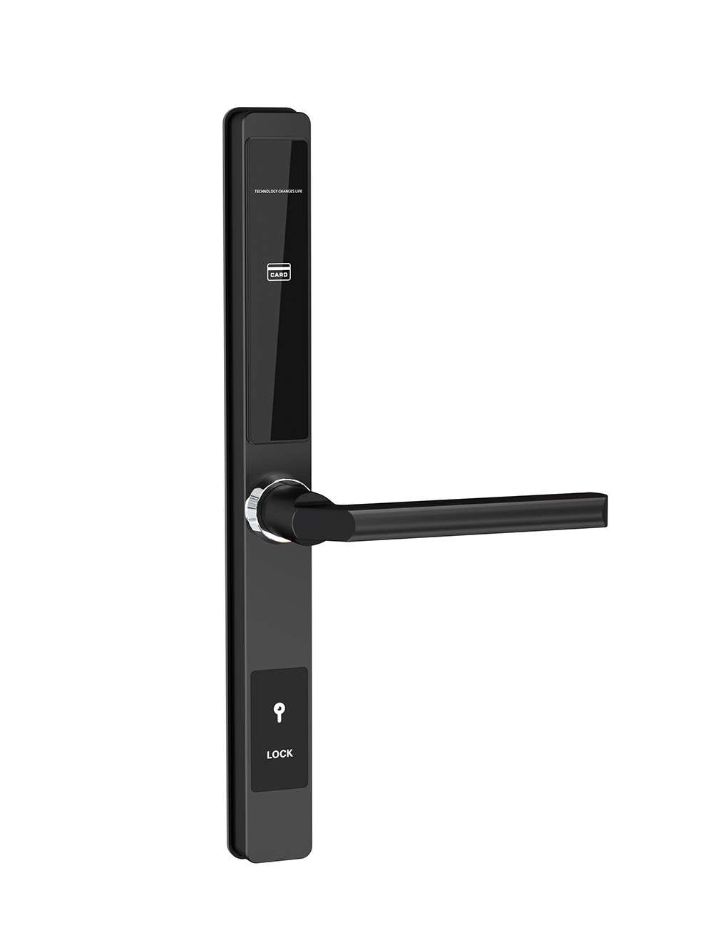 wholesale keyless aluminum anti-theft handle free mortise door locks factory