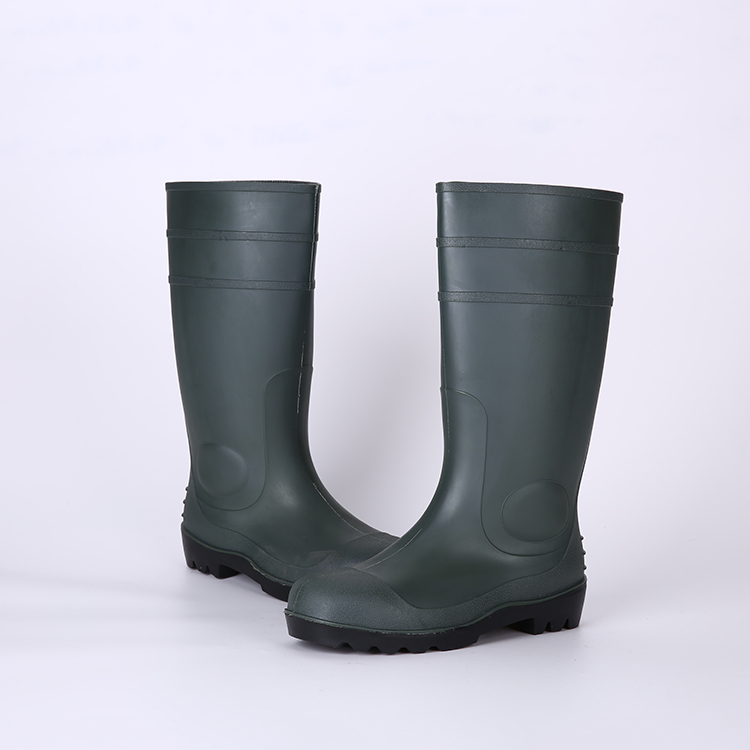 106-1 groene veiligheidslaarzen pvc