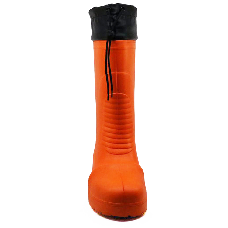 JW-306 Botas de chuva de segurança antiderrapante EVA com biqueira de plástico