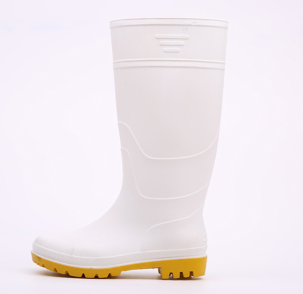 KWYN food industry white pvc rain boots