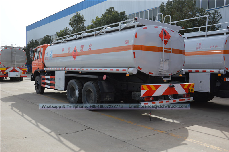 18000L-25000L Dongfeng 6x4 Fuel Tanker Truck