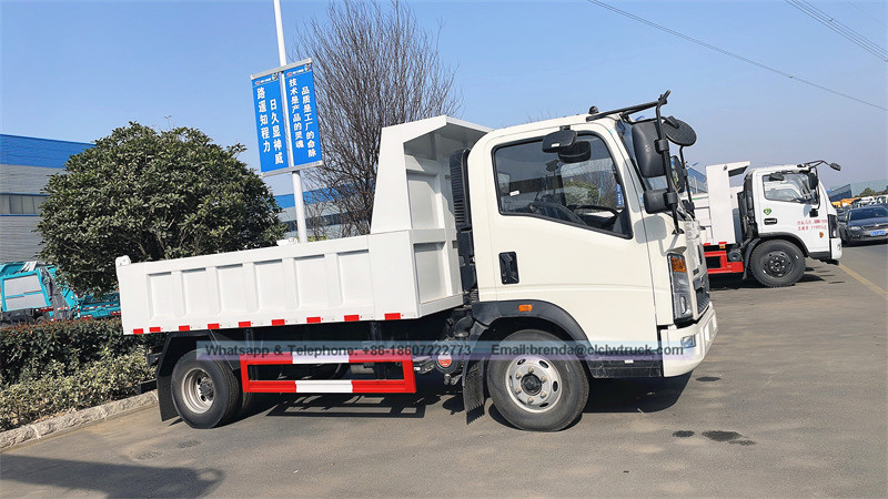 3-8ton Howo Tipper Truck Manufaction في الصين