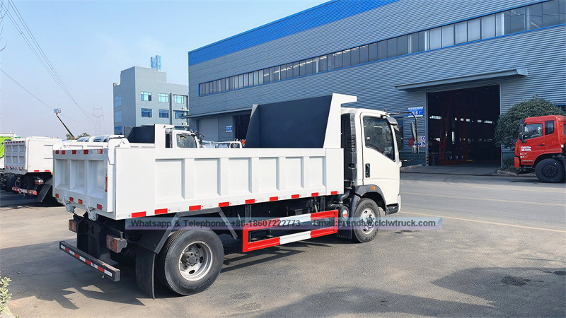 3-8ton Howo Tipper Truck Manufaction في الصين