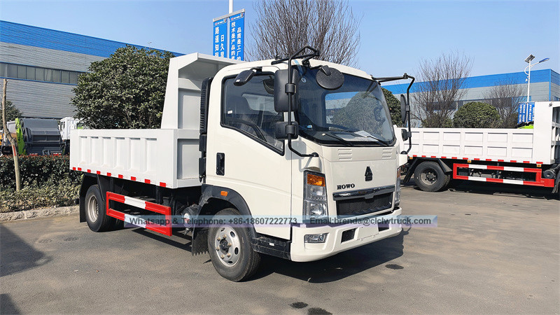 3-8ton Howo Tipper Truck Tagagawa sa China