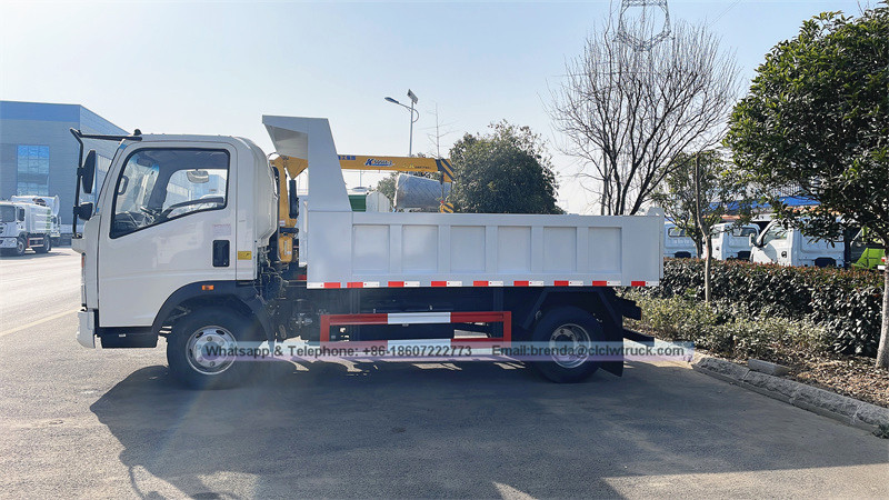 3-8ton Howo Tipper Truck Manufaction في الصين