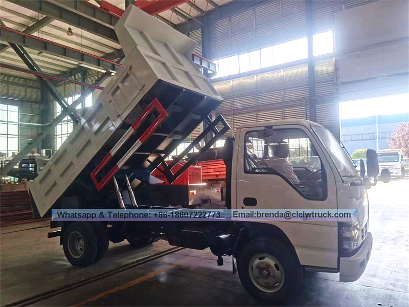 العلامة التجارية الجديدة اليابان Isuzu 4x2 2 طن - 6 طن شاحنة مكب صغيرة للبيع