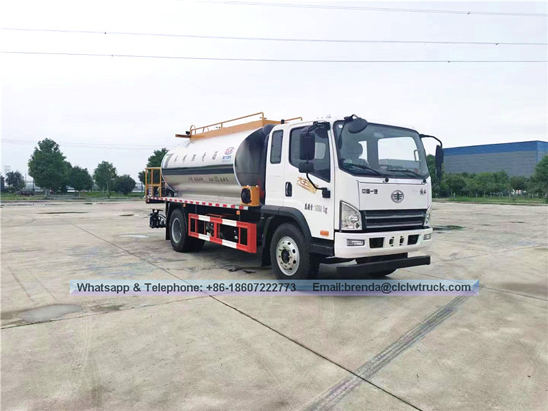 4x2 Dongfeng Kingrun 8000-10000 литры Асфальт грузовик Распределение