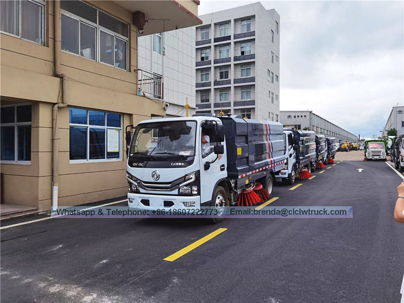 5ton road sweeper truck, price of road sweeper truck