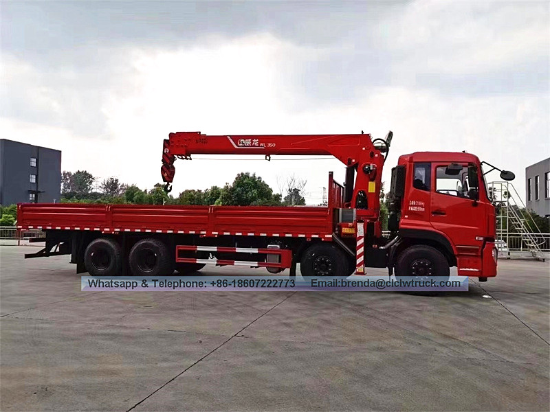 8x4 Dongfeng Kinland 14-16 Ton Boom Truck with Crane