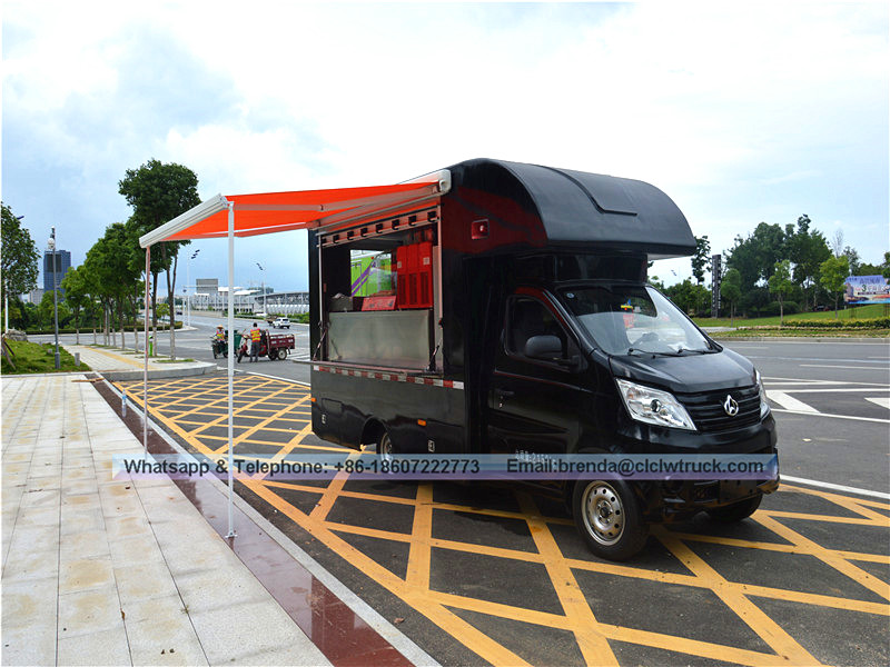 Чанган бренди покрупнее продовольствия, 4кс2 мороженное транспортное средство