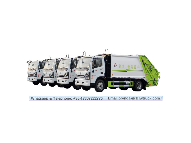 DFAC 8 tons Compression Rubbish Truck